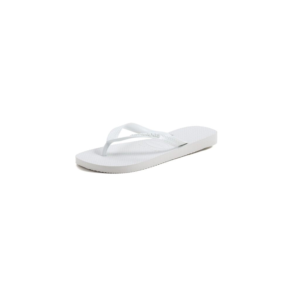 HAVAIANAS White FLIP FLOPS  7-8 Fit 8